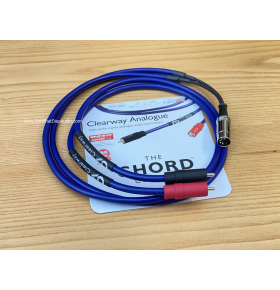 CHORD Clearway Analogue 2RCA to 5DIN 1m
