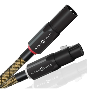 WIREWORLD WIREWORLD Gold Eclipse 10 Balanced  Audio Interconnect XLR Pair 1M