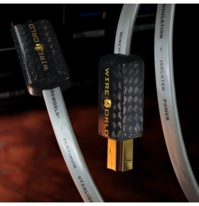 WIREWORLD Platinum Starlight 8 USB 2.0 A to B Audio Cables 1M