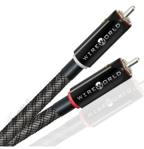 WIREWORLD Silver Eclipse 10 Audio Interconnect Cable (RCA to RCA) 1M