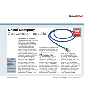 CHORD Clearway Streaming cable 0.75M